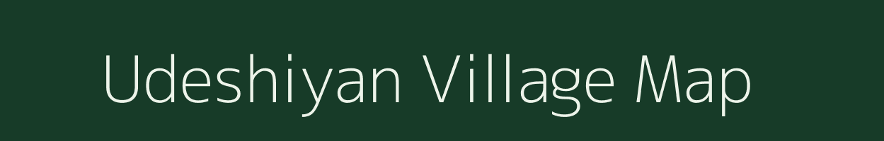 Udeshiyan village map in Rajasthan