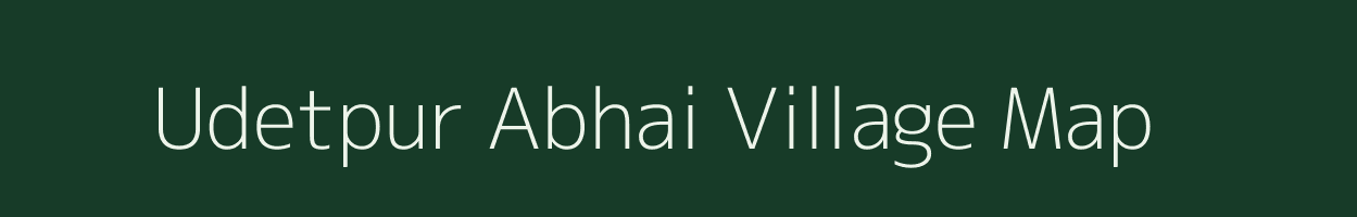 Udetpur Abhai village map in Uttar Pradesh