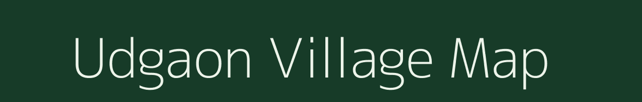 Udgaon village map in West Bengal