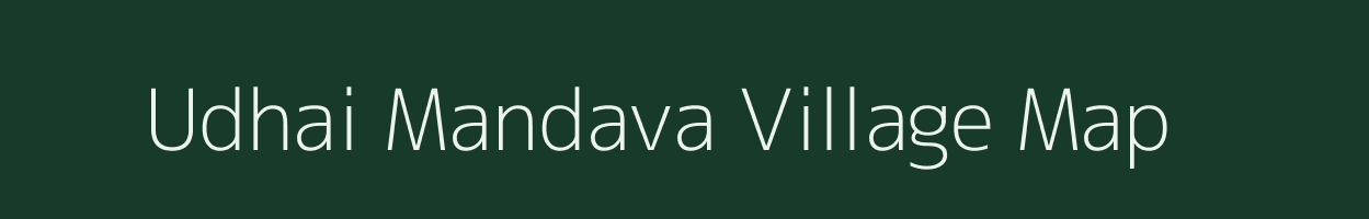 Udhai Mandava village map in Gujarat