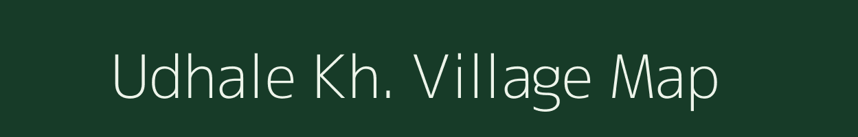 Udhale Kh. village map in Maharashtra