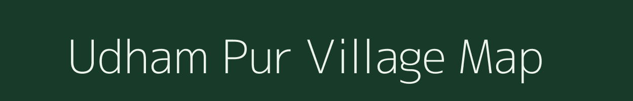 Udham Pur village map in Uttar Pradesh