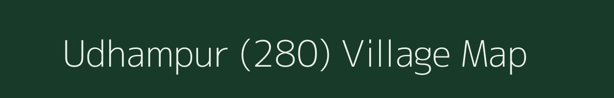 Udhampur (280) village map in Punjab