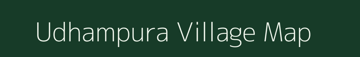 Udhampura village map in Rajasthan