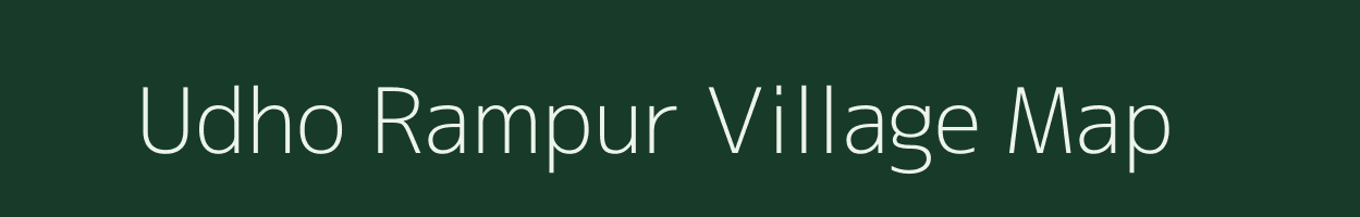 Udho Rampur village map in Uttar Pradesh