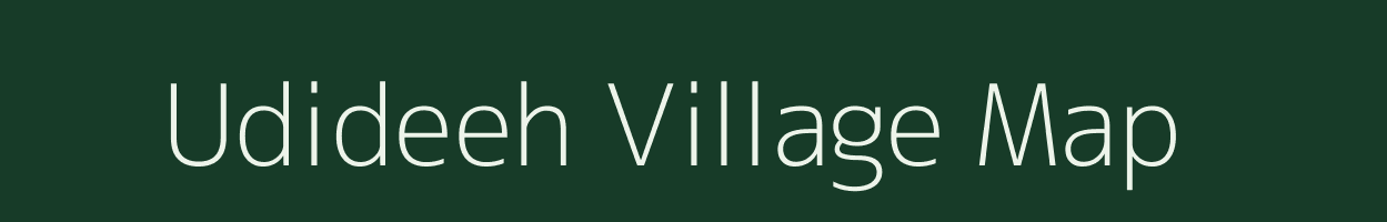 Udideeh village map in Uttar Pradesh