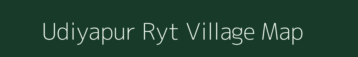 Udiyapur Ryt village map in Madhya Pradesh