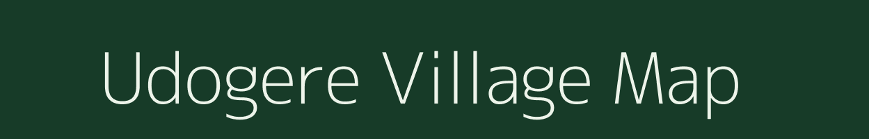 Udogere village map in Karnataka