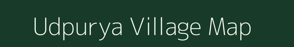 Udpurya village map in Rajasthan