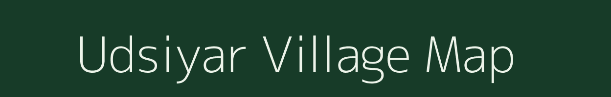 Udsiyar village map in Rajasthan