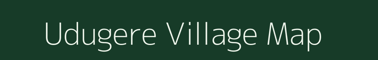 Udugere village map in Karnataka