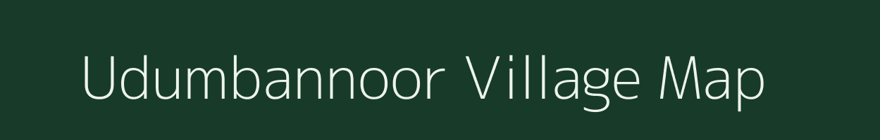 Udumbannoor village map in Kerala