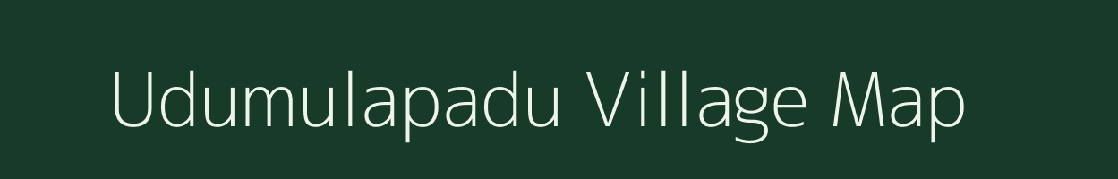 Udumulapadu village map in Andhra Pradesh