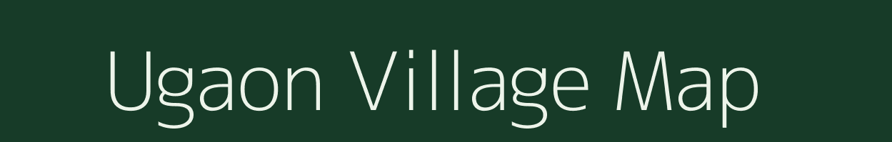 Ugaon village map in Maharashtra