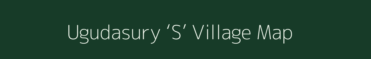 Ugudasury ‘S’ village map in Mizoram