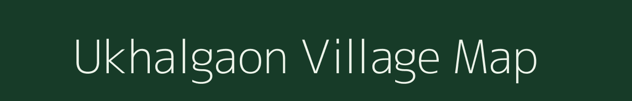 Ukhalgaon village map in Maharashtra