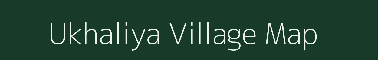 Ukhaliya village map in Rajasthan