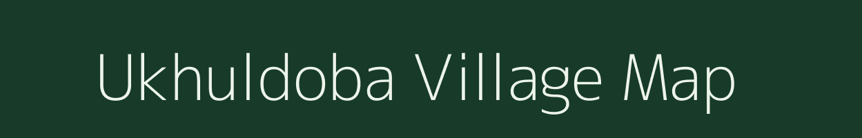 Ukhuldoba village map in West Bengal