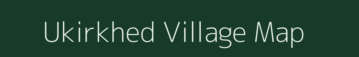 Ukirkhed village map in Maharashtra