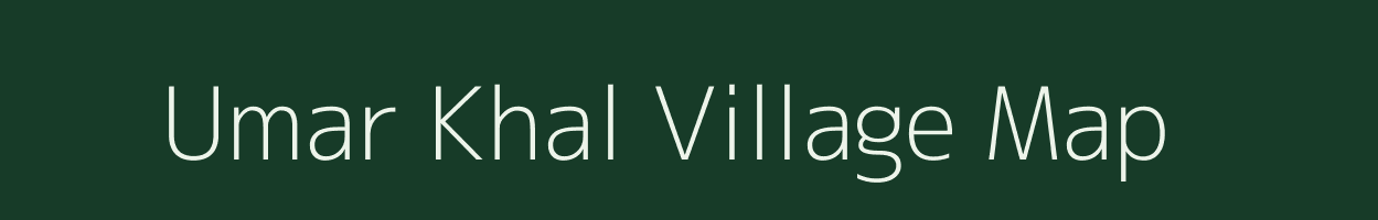 Umar Khal village map in Madhya Pradesh