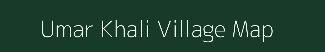 Umar Khali village map in Madhya Pradesh