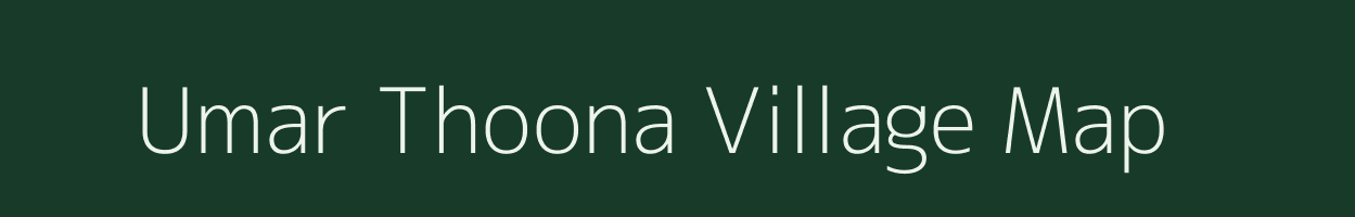 Umar Thoona village map in Rajasthan