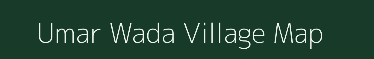 Umar Wada village map in Maharashtra