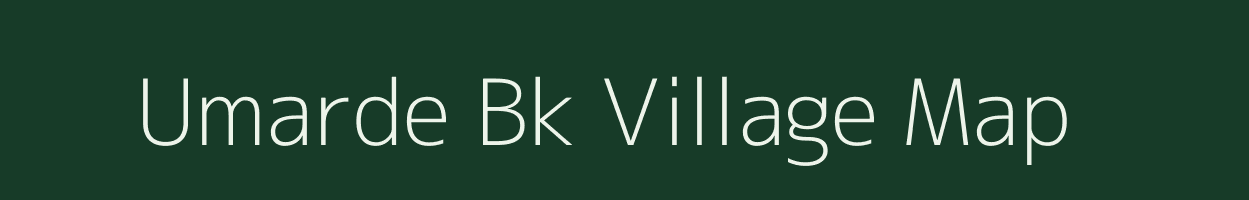 Umarde Bk village map in Maharashtra