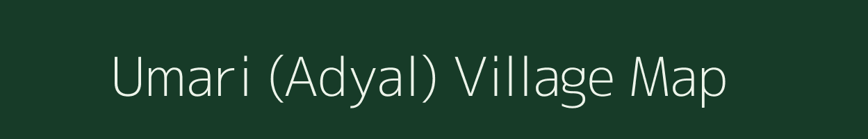 Umari (Adyal) village map in Maharashtra