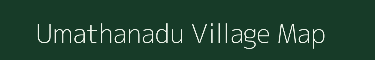 Umathanadu village map in Tamil Nadu