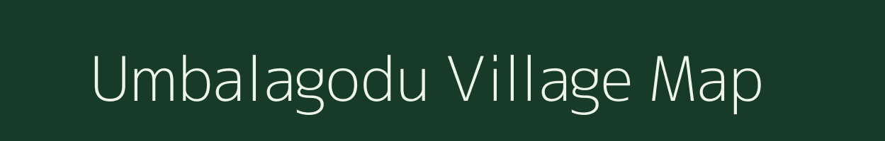 Umbalagodu village map in Karnataka
