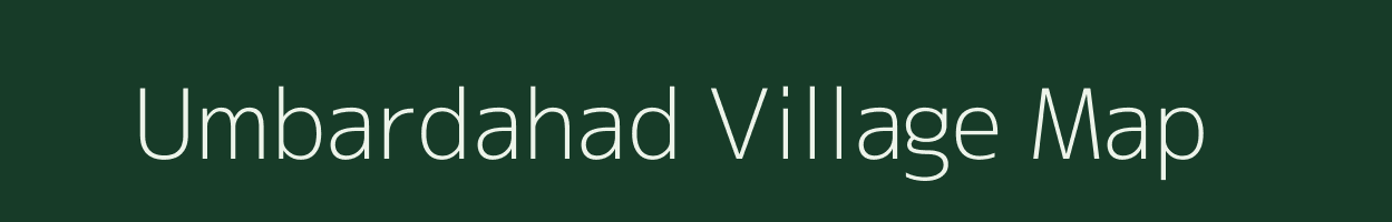 Umbardahad village map in Maharashtra