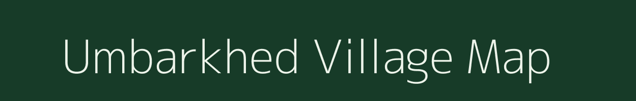 Umbarkhed village map in Maharashtra