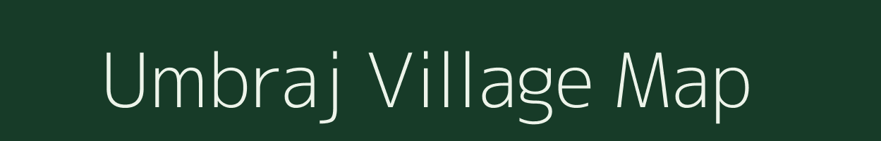 Umbraj village map in Maharashtra