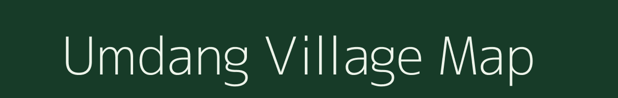 Umdang village map in Meghalaya