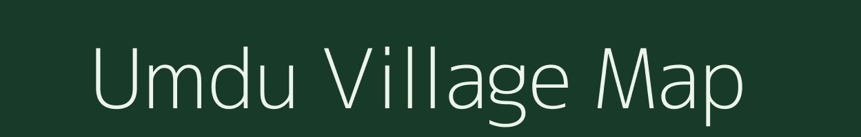 Umdu village map in Meghalaya