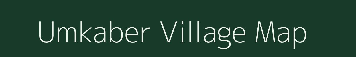 Umkaber village map in Meghalaya