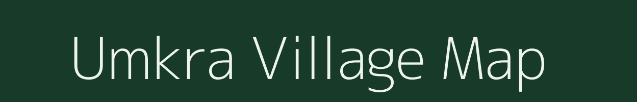 Umkra village map in Meghalaya