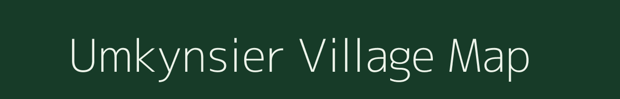 Umkynsier village map in Meghalaya