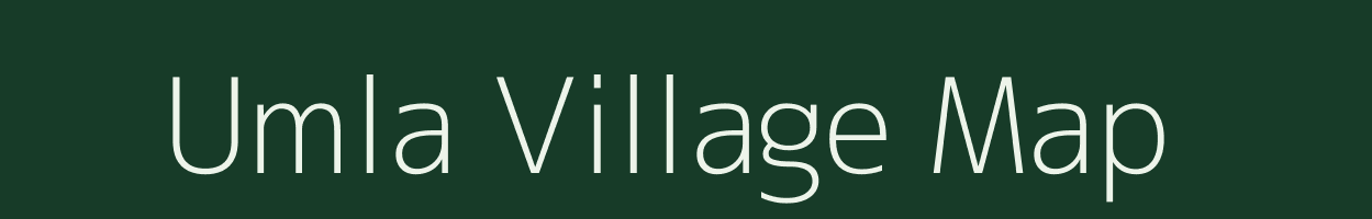 Umla village map in Meghalaya
