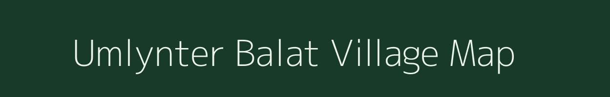 Umlynter Balat village map in Meghalaya