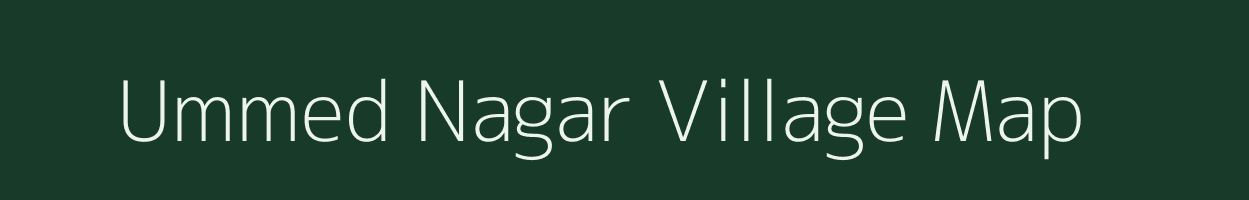 Ummed Nagar village map in Rajasthan