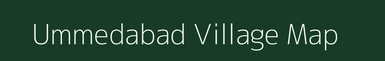 Ummedabad village map in Rajasthan