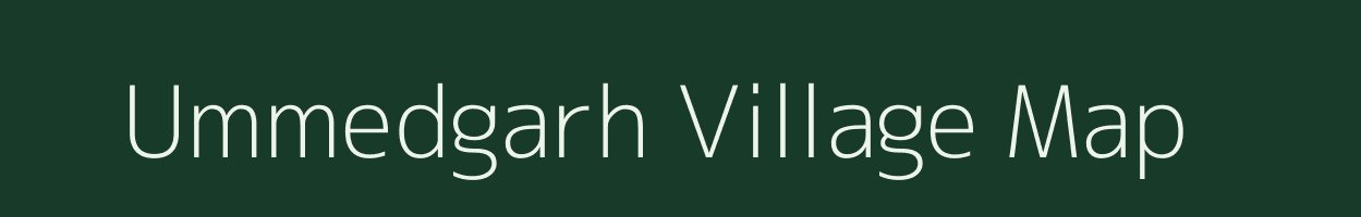 Ummedgarh village map in Rajasthan