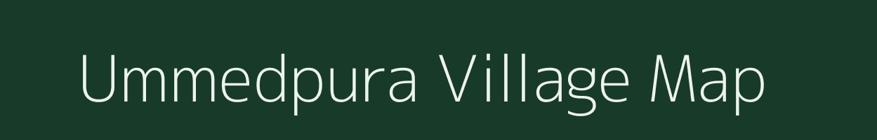 Ummedpura village map in Madhya Pradesh