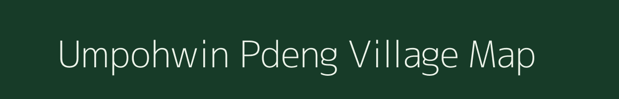 Umpohwin Pdeng village map in Meghalaya