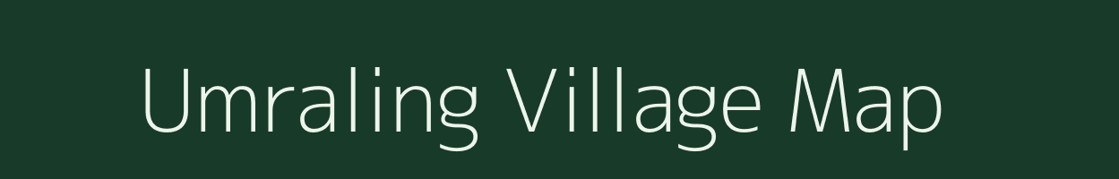 Umraling village map in Meghalaya