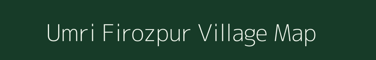 Umri Firozpur village map in Rajasthan
