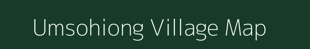 Umsohiong village map in Meghalaya
