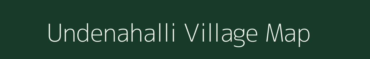 Undenahalli village map in Karnataka